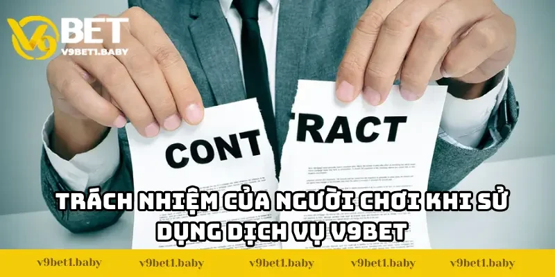 miễn trừ trách nhiệm V9BET